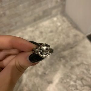 James Avery Faith, Hope & Love Twisted Rope Ring